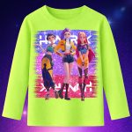 6141kb Детска блуза K-pop Demon Hunters Huntrix Glow