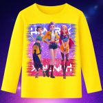 6141kb Детска блуза K-pop Demon Hunters Huntrix Glow