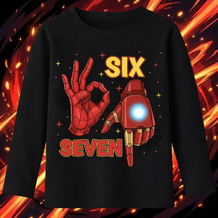 6142kb Детска блуза Iron Man Six Seven