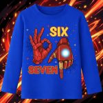 6142kb Детска блуза Iron Man Six Seven
