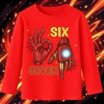 6142kb Детска блуза Iron Man Six Seven