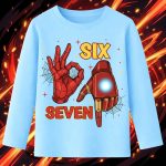 6142kb Детска блуза Iron Man Six Seven