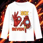 6142kb Детска блуза Iron Man Six Seven