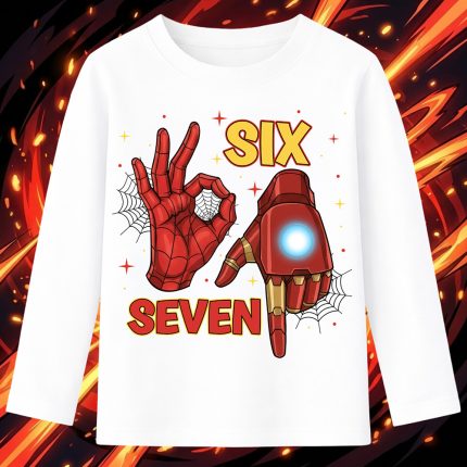 6142kb Детска блуза Iron Man Six Seven