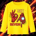 6142kb Детска блуза Iron Man Six Seven