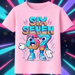 6143k Детска тениска Six Seven Candy