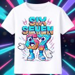 6143k Детска тениска Six Seven Candy