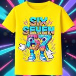 6143k Детска тениска Six Seven Candy