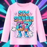 6143kb Детска блуза Six Seven Candy