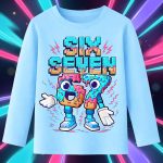 6143kb Детска блуза Six Seven Candy