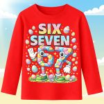 6144kb Детска блуза Six Seven Easter