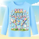 6144kb Детска блуза Six Seven Easter