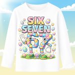 6144kb Детска блуза Six Seven Easter
