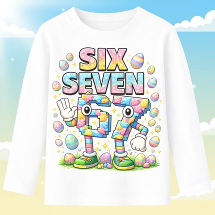 6144kb Детска блуза Six Seven Easter