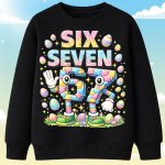 6144kv Детска ватирана блуза Six Seven Easter