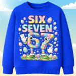 6144kv Детска ватирана блуза Six Seven Easter
