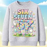 6144kv Детска ватирана блуза Six Seven Easter
