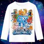 6145kb Детска блуза Six Seven Steal A Brainrot