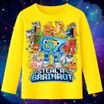 6145kb Детска блуза Six Seven Steal A Brainrot