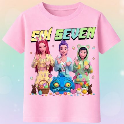 6146k Детска тениска K-Pop Six Seven Easter