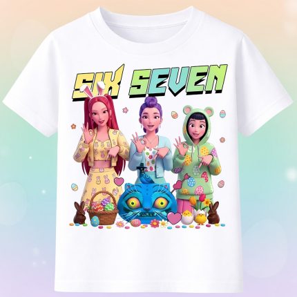 6146k Детска тениска K-Pop Six Seven Easter