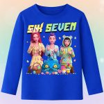6146kb Детска блуза K-Pop Six Seven Easter