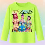6146kb Детска блуза K-Pop Six Seven Easter