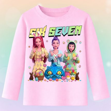 6146kb Детска блуза K-Pop Six Seven Easter