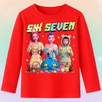 6146kb Детска блуза K-Pop Six Seven Easter