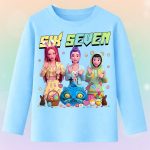 6146kb Детска блуза K-Pop Six Seven Easter
