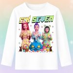 6146kb Детска блуза K-Pop Six Seven Easter