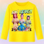 6146kb Детска блуза K-Pop Six Seven Easter