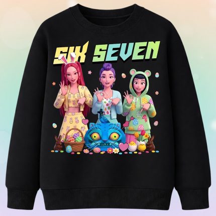 6146kv Детска ватирана K-Pop Six Seven Easter