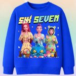 6146kv Детска ватирана K-Pop Six Seven Easter