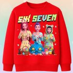 6146kv Детска ватирана K-Pop Six Seven Easter