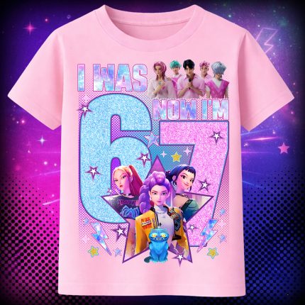 6148k Детска тениска 67 K-Pop All Team