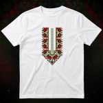 3010 Тениска Българска шевица с рози