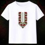 3010 Тениска Българска шевица с рози