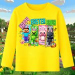 6149kb Детска блуза Minecraft Happy Easter