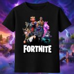 6151k Детска тениска Fortnite Battle Game