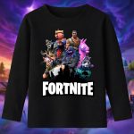 6151kb Детска блуза Fortnite Battle Game