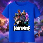 6151k Детска тениска Fortnite Battle Game
