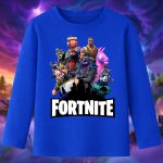 6151kb Детска блуза Fortnite Battle Game