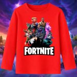 6151kb Детска блуза Fortnite Battle Game