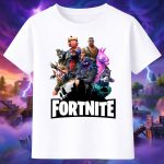 6151k Детска тениска Fortnite Battle Game