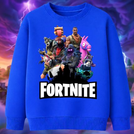 6151kv Детска ватирана блуза Fortnite Battle Game