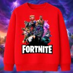 6151kv Детска ватирана блуза Fortnite Battle Game