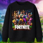 6152kv Детска ватирана блуза Fortnite Squad
