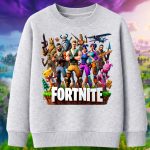 6152kv Детска ватирана блуза Fortnite Squad