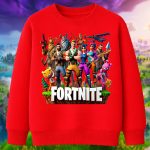 6152kv Детска ватирана блуза Fortnite Squad